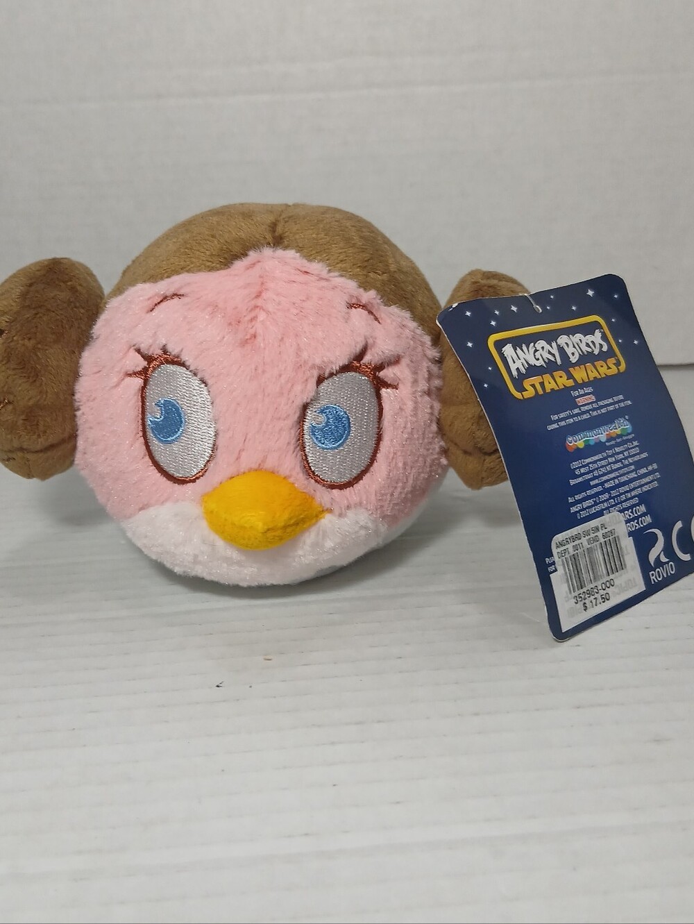 Angry Birds Star Wars Princess Leia Plush NWT